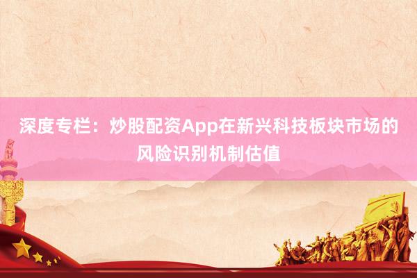 深度专栏：炒股配资App在新兴科技板块市场的风险识别机制估值